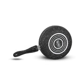 Glory 3 Layer Marble Coating Nonstick Fry Pan - Black (24cm)