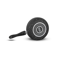 Glory 3 Layer Marble Coating Nonstick Fry Pan - Black (24cm)