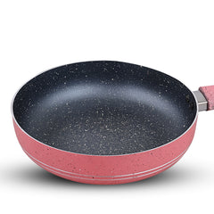 3 Layer Marble Coating Nonstick Fry Pan - Pink Nonstick Frypan (24cm)
