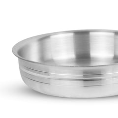 24 cm Aluminum Frypan – Metal Finish Frypan, Pure Aluminum, Easy Clean | Pakistan