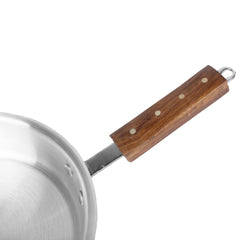 24 cm Aluminum Frypan – Metal Finish Frypan, Pure Aluminum, Easy Clean | Pakistan