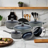 Glory Best Non Stick Cookware Set / Kitchen Set ( 19 Pcs )