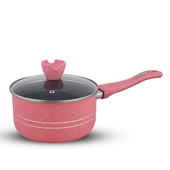 Pink Glory Best Non Stick Cookware Set / Kitchen Set ( 19 Pcs )