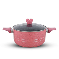 Pink Glory Best Non Stick Cookware Set / Kitchen Set ( 19 Pcs )