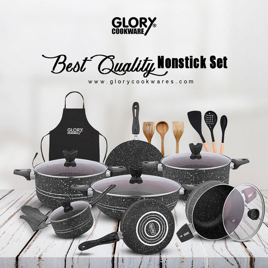 🍳 Glory Cookware – Best Quality Nonstick Set for Your Kitchen